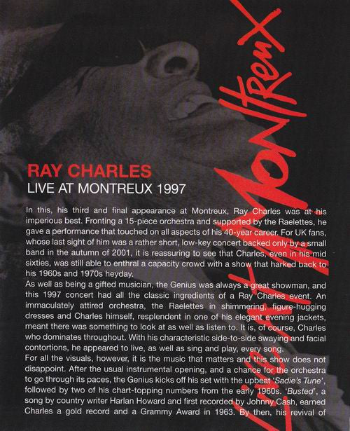 Ray Charles : Live At Montreux 1997 (Blu-ray, Multichannel)
