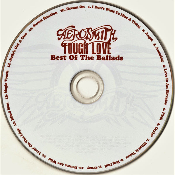 Aerosmith : Tough Love - Best Of The Ballads (CD, Comp)