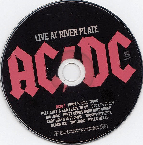 AC/DC : Live At River Plate (2xCD, Album, Blu)