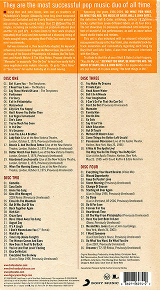Daryl Hall & John Oates : Do What You Want, Be What You Are: The Music Of Daryl Hall & John Oates (4xCD, Comp)