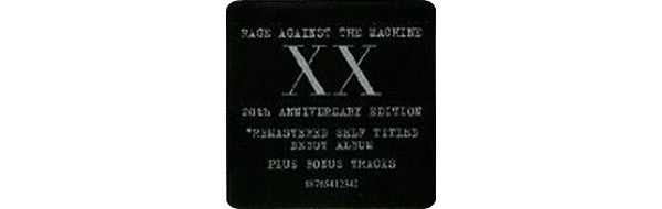 Rage Against The Machine : Rage Against The Machine XX (CD, Album, RE, RM)