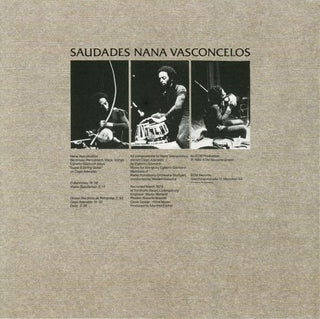 Naná Vasconcelos : Saudades (CD, Album)