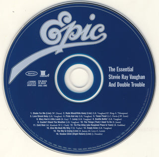 Stevie Ray Vaughan & Double Trouble : The Essential Stevie Ray Vaughan And Double Trouble (2xCD, Comp, Ltd, RM)