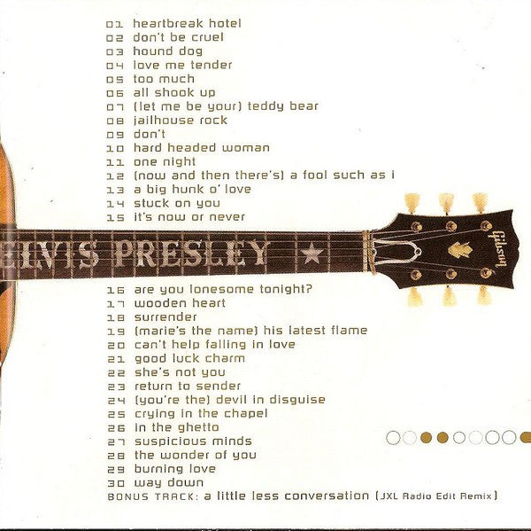 Elvis Presley : ELV1S 30 #1 Hits (CD, Comp, RE, RM)