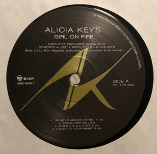 Alicia Keys : Girl On Fire (2xLP, Album)