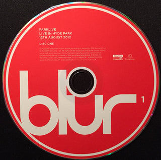 Blur : Parklive  (2xCD, Album)