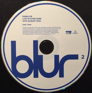 Blur : Parklive  (2xCD, Album)