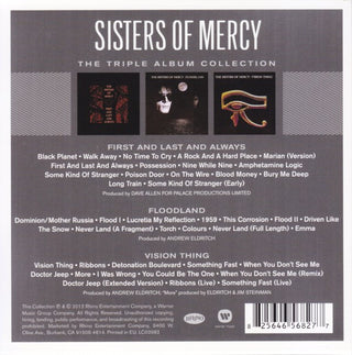 The Sisters Of Mercy : The Triple Album Collection (Box, Comp + CD, Album, RE + CD, Album, RE + CD, Al)