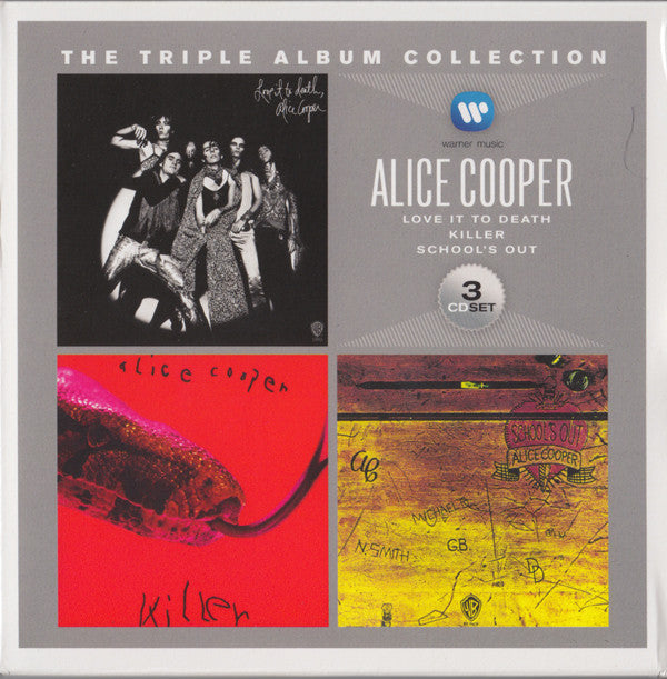 Alice Cooper : The Triple Album Collection (Box, Comp + CD, Album, RE + CD, Album, RE + CD, Al)