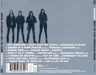 Ramones : Best Of The Chrysalis Years (CD, Comp)