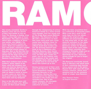 Ramones : Best Of The Chrysalis Years (CD, Comp)