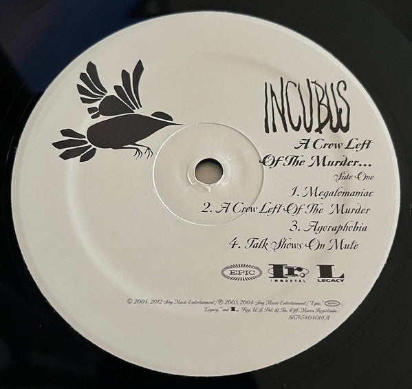 Incubus (2) : A Crow Left Of The Murder... (2xLP, Album, RE, 180)