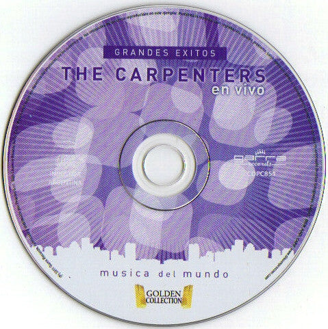 The Carpenters* : Grandes Exitos - En Vivo (CD, Album)