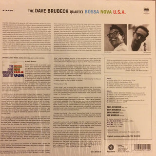 The Dave Brubeck Quartet : Bossa Nova U.S.A. (LP, Album, Ltd, RE, RM, 180)