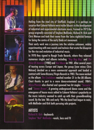 Cabaret Voltaire : Live From London (DVD-V, NTSC, ALL)