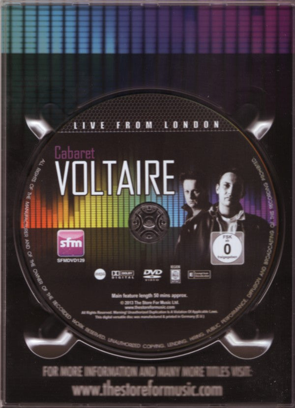 Cabaret Voltaire : Live From London (DVD-V, NTSC, ALL)