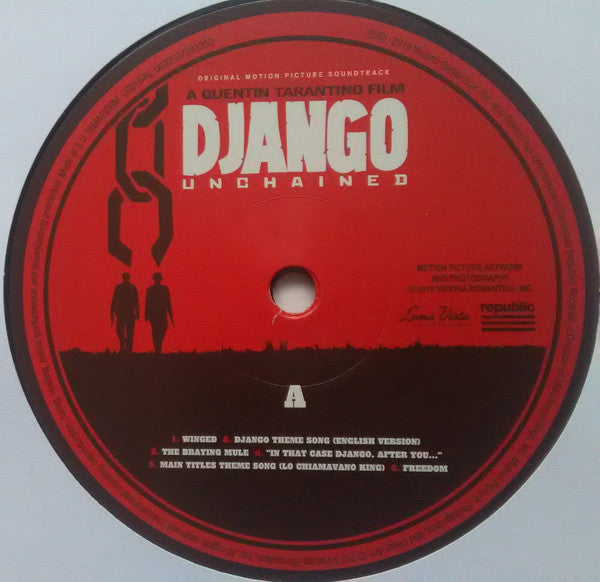 Various : Django Unchained (Original Motion Picture Soundtrack) (2xLP, Album, Comp, Gat)
