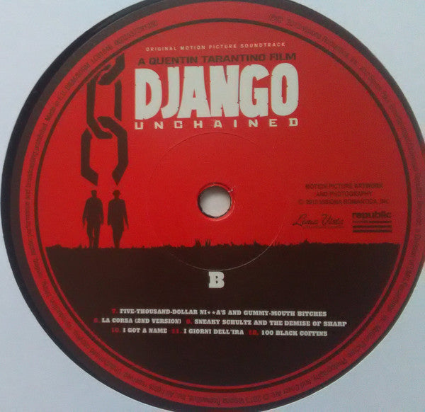 Various : Django Unchained (Original Motion Picture Soundtrack) (2xLP, Album, Comp, Gat)
