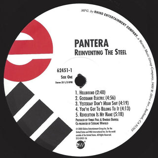 Pantera : Reinventing The Steel (LP, Album, RE)