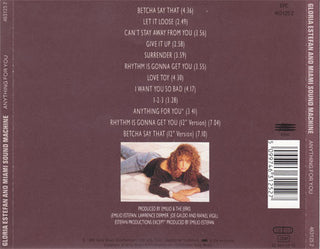Miami Sound Machine : Anything For You (CD, Album, RE)
