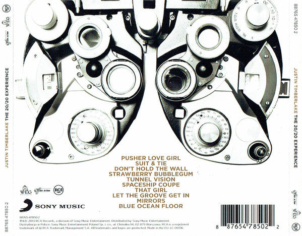 Justin Timberlake : The 20/20 Experience (CD, Album)
