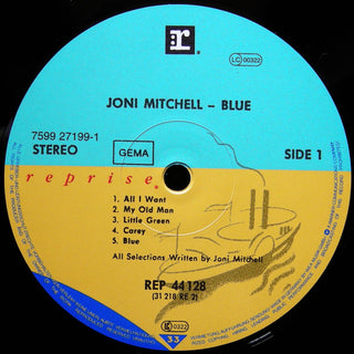 Joni Mitchell : Blue (LP, Album, RE, 180)