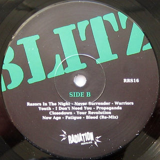 Blitz (3) : Time Bomb Early Singles And Demos Collection (LP, Comp)