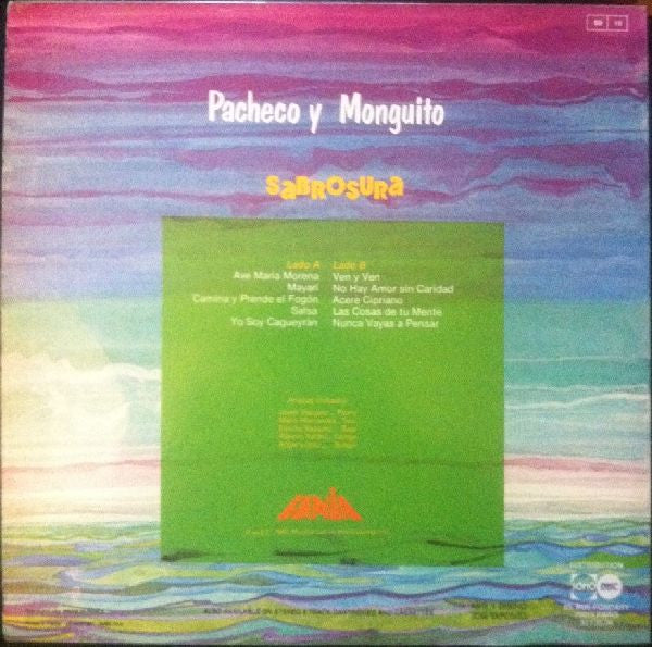 Johnny Pacheco Y Monguito (2) : Sabrosura (LP)