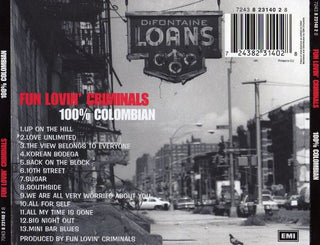 Fun Lovin' Criminals : 100% Colombian (CD, Album)