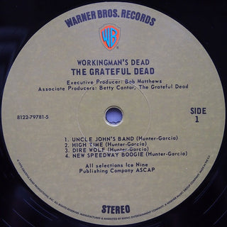 The Grateful Dead : Workingman's Dead (LP, Album, RE, 180)