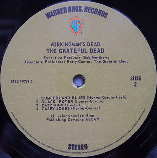 The Grateful Dead : Workingman's Dead (LP, Album, RE, 180)