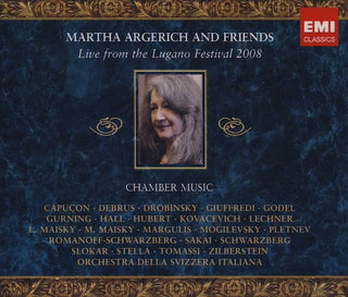 Martha Argerich And Friends : Live From The Lugano Festival 2008 (3xCD, Album)