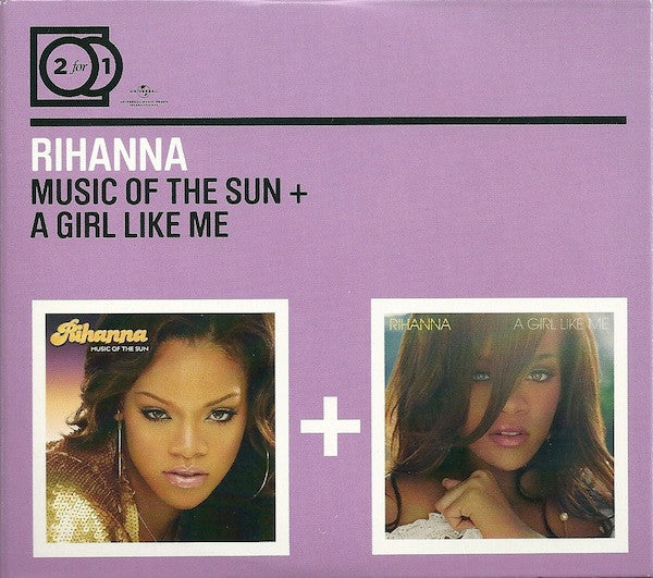 Rihanna : Music Of The Sun + A Girl Like Me (CD, Album, RE + CD, Album, RE + Comp)