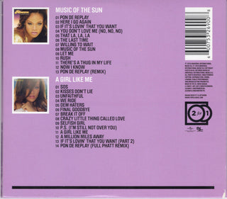 Rihanna : Music Of The Sun + A Girl Like Me (CD, Album, RE + CD, Album, RE + Comp)