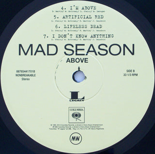 Mad Season : Above (2xLP, Album, RE, RM)