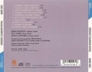 Creedence Clearwater Revival : Mardi Gras (CD, Album, RE, RM)