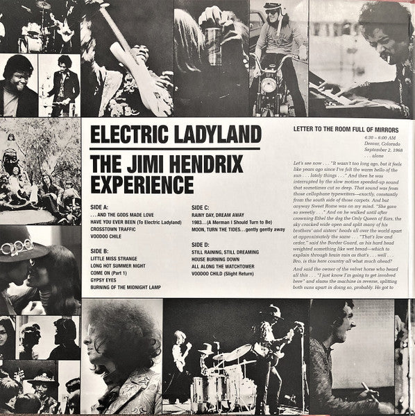 The Jimi Hendrix Experience : Electric Ladyland (2xLP, Album, RE, RM, RP, 180)
