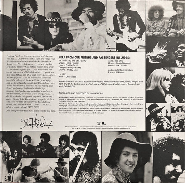 The Jimi Hendrix Experience : Electric Ladyland (2xLP, Album, RE, RM, RP, 180)