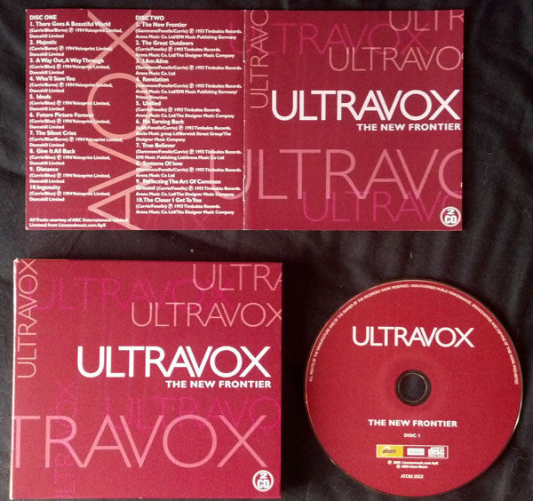 Ultravox : The New Frontier (CD, Album, RE + CD, Album, RE + Comp)