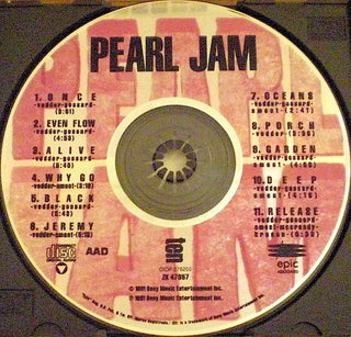 Pearl Jam : Ten (CD, Album, RP, Pit)