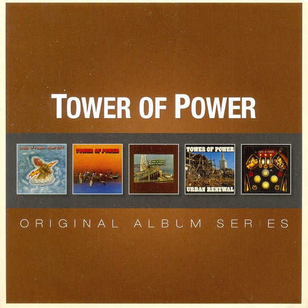 Tower Of Power : Original Album Series (5xCD, Album, Comp, RE, Min + Box, Album, RE, Sli)