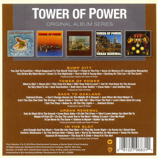 Tower Of Power : Original Album Series (5xCD, Album, Comp, RE, Min + Box, Album, RE, Sli)