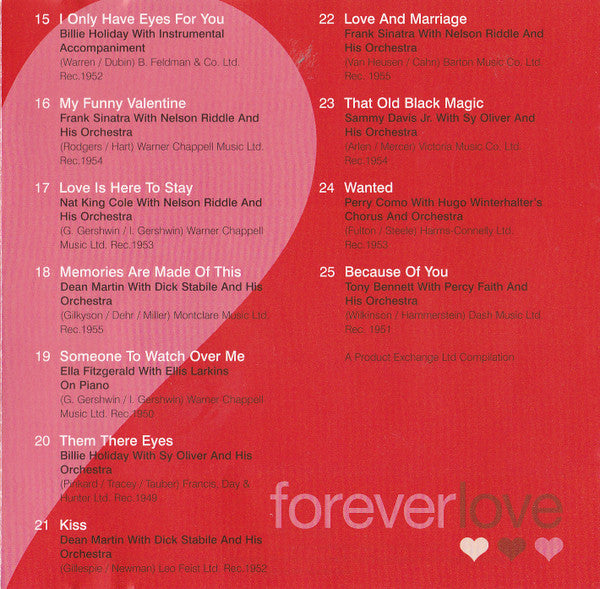 Various : Forever Love (CD, Comp)