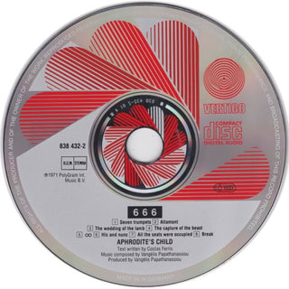 Aphrodite's Child : 666 (2xCD, Album, RE)