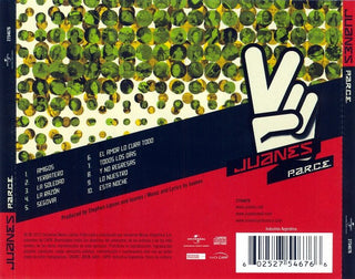 Juanes : P.A.R.C.E. (CD, Album)