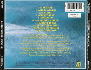 Eagles : Their Greatest Hits 1971-1975 (CD, Album, Comp, RE)