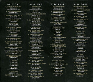 Crosby, Stills & Nash : CSN (4xCD, Comp, RE)