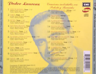 Pedro Laurenz Y Su Orquesta Típica : Creaciones Inolvidables Con Podestá Y Bermúdez (CD, Comp)