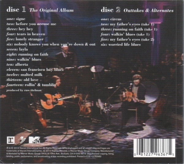 Eric Clapton : Unplugged Deluxe (CD, Album, RE, RM + CD + Dlx)