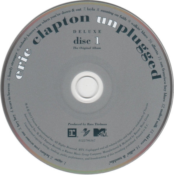 Eric Clapton : Unplugged Deluxe (CD, Album, RE, RM + CD + Dlx)